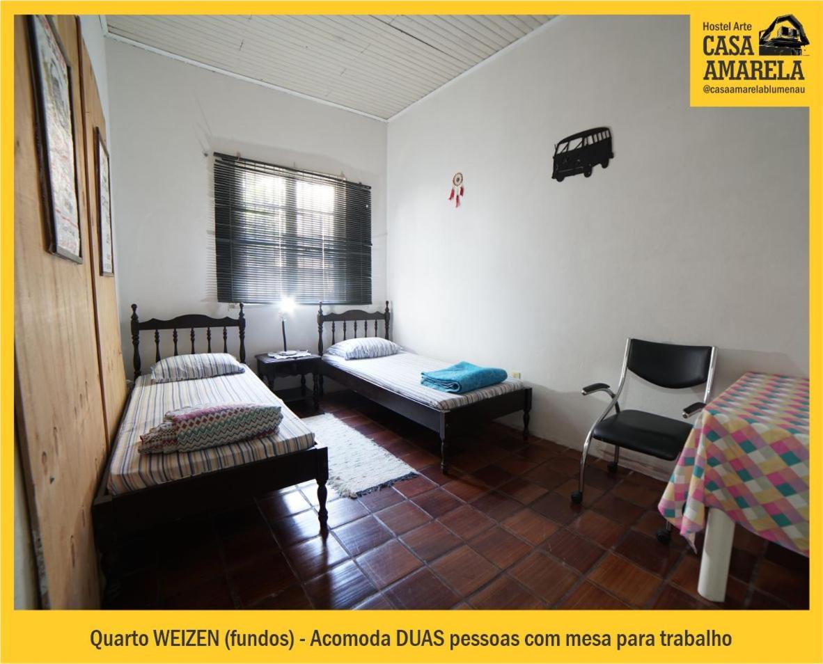 Casa Amarela Blumenau Hospedagem Alternativa Hostel Екстериор снимка