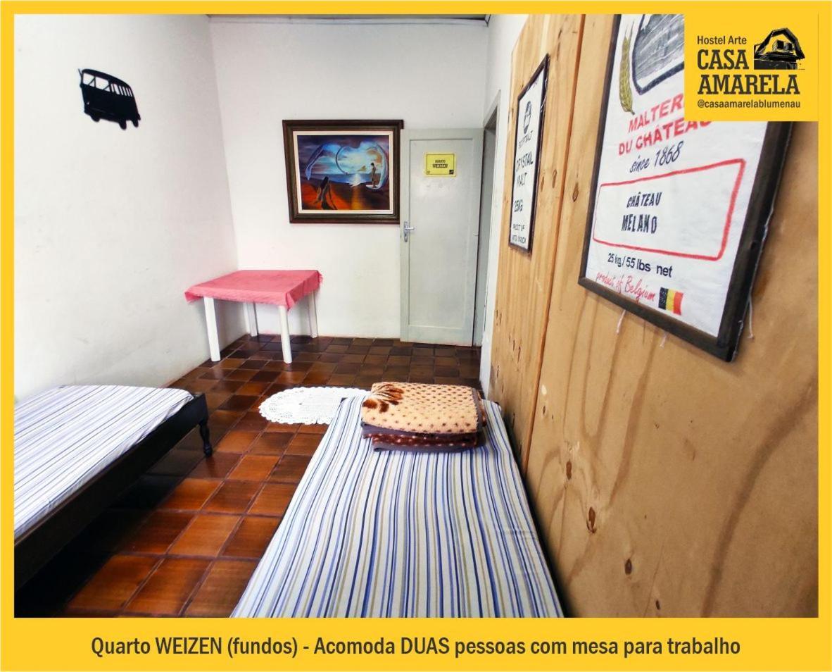 Casa Amarela Blumenau Hospedagem Alternativa Hostel Екстериор снимка