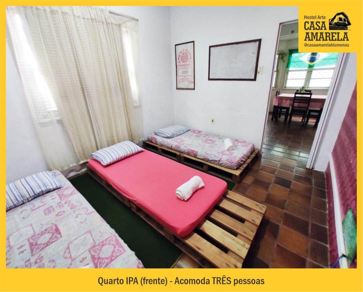 Casa Amarela Blumenau Hospedagem Alternativa Hostel Екстериор снимка