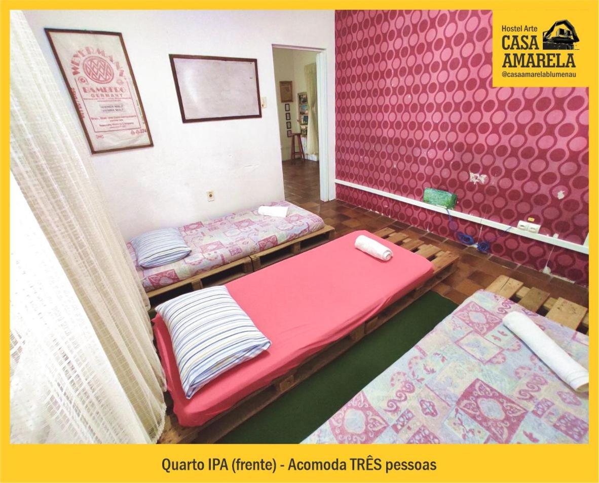 Casa Amarela Blumenau Hospedagem Alternativa Hostel Екстериор снимка